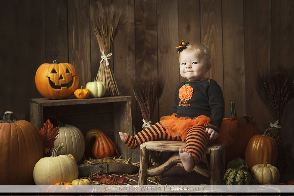 halloween baby photoshoot